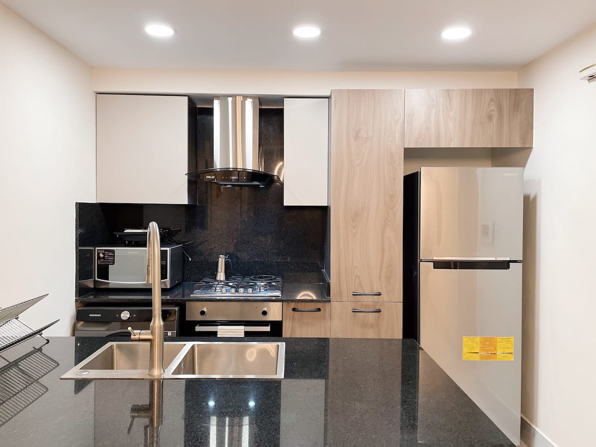apartamentos - Alquiler apartamento amueblado 1 hb en Piantini DN 3