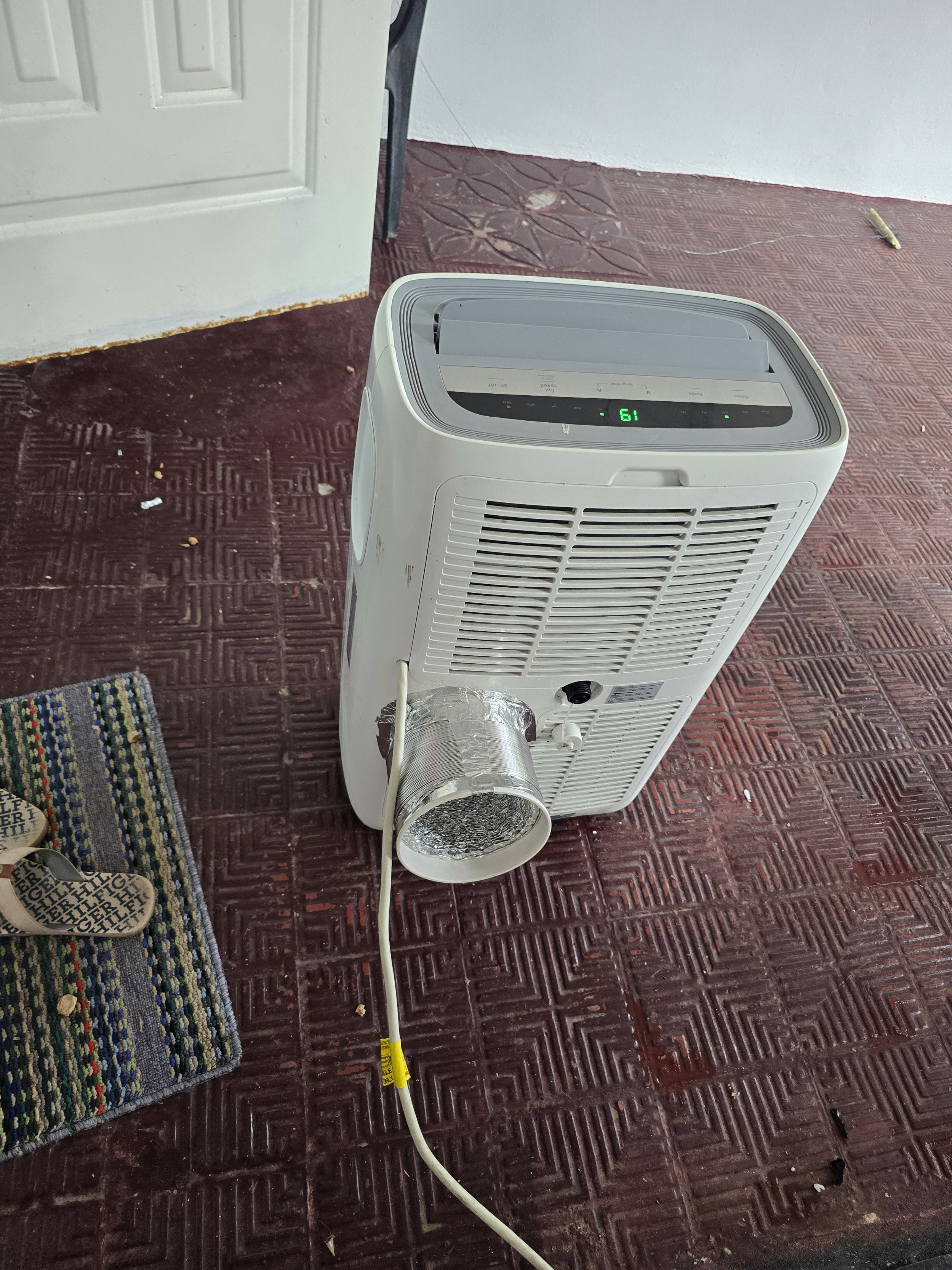 aires acondicionados y abanicos - aire acondicionado portátil de 8500btu luz 110v 2