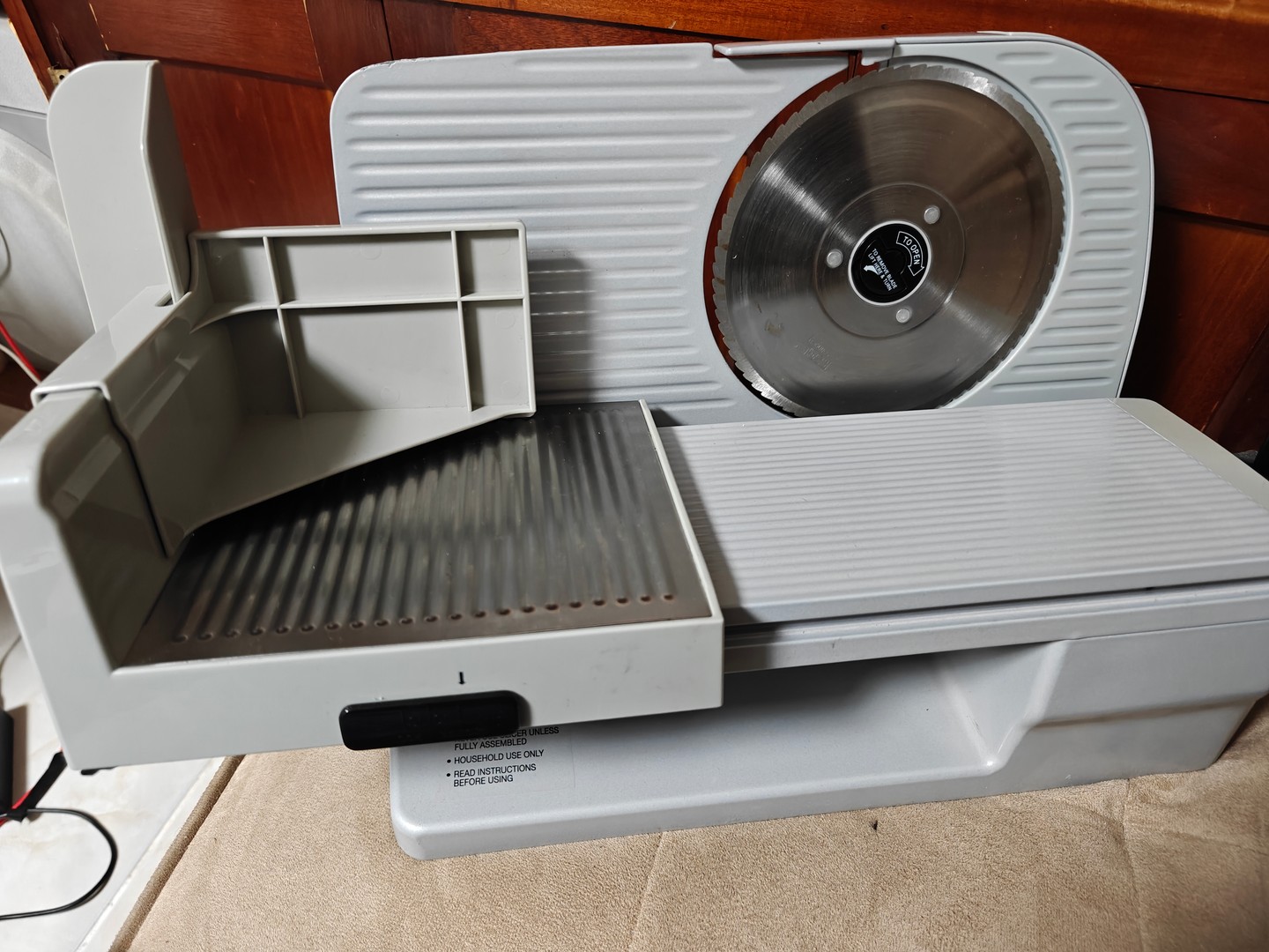 equipos profesionales - Nueva Rebanadora de carnes Chef's Choice con accessorios GRATIS 1