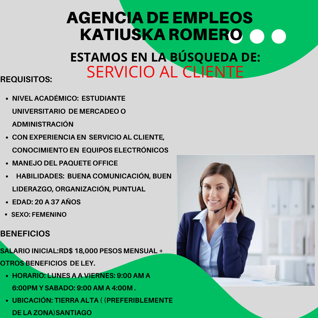 empleos disponibles - Empleos varios 1