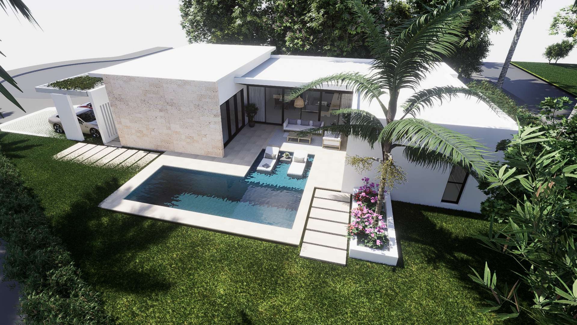 casas vacacionales y villas - Villas Turísticas (Bermuda), Playa Nueva, Romana, Financiamiento directo
