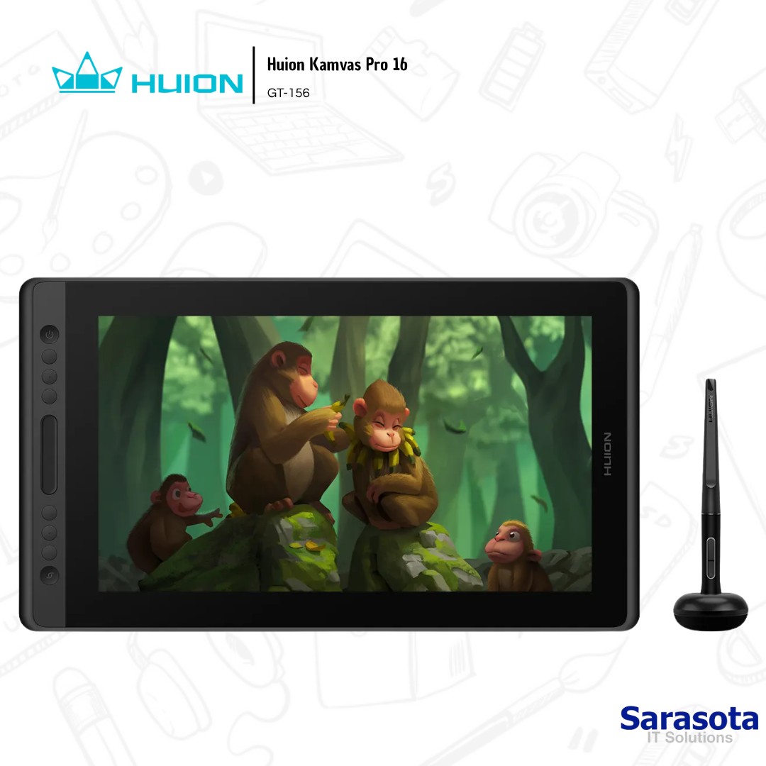 otros electronicos - Huion Kamvas Pro 16 Pen Display GT-156 2