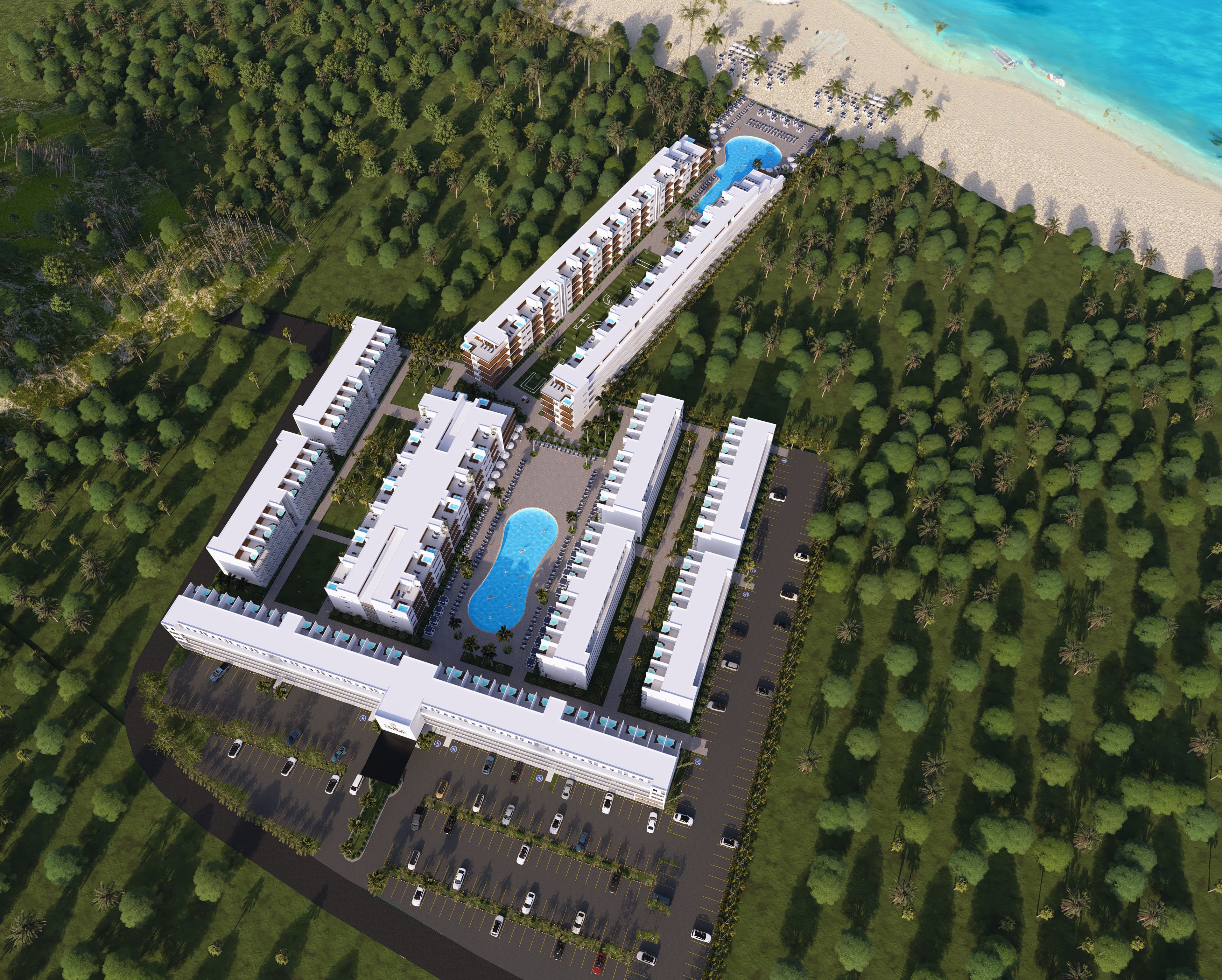 apartamentos - Apartamentos con acceso a playa privada 1