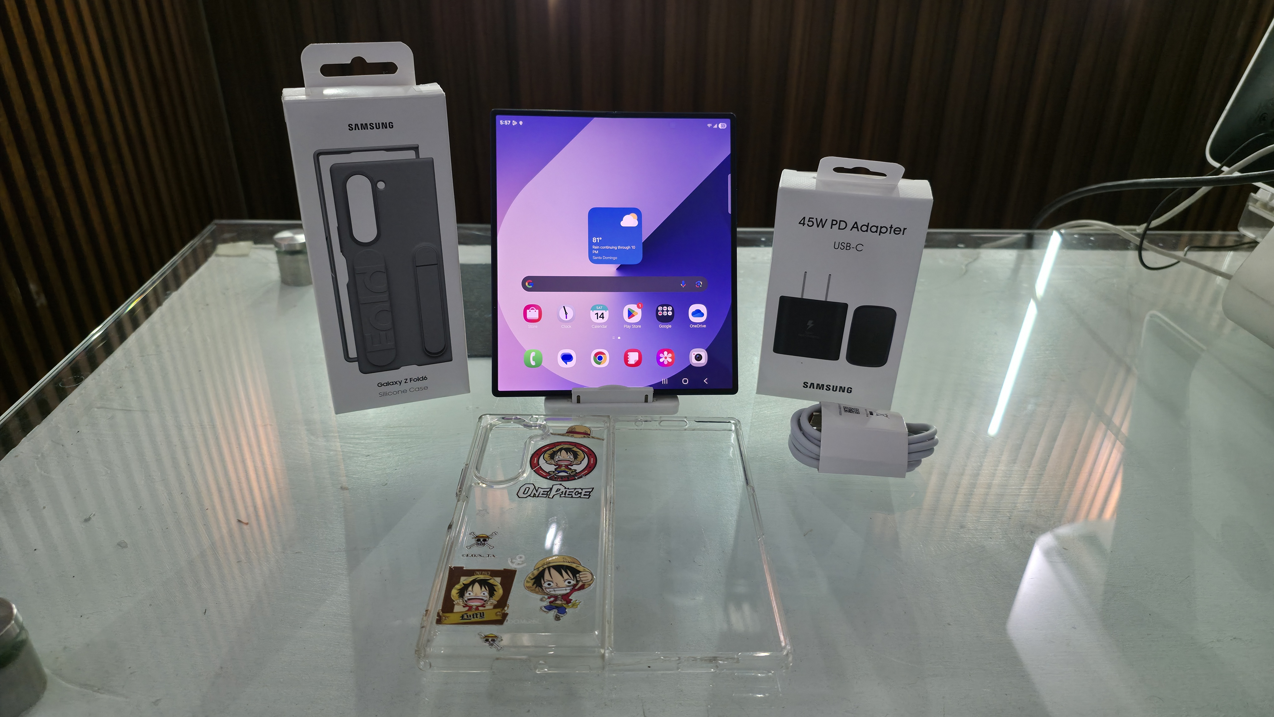 celulares y tabletas - Samsung Galaxy Z Fold 6 256GB Azul desbloqueado 0