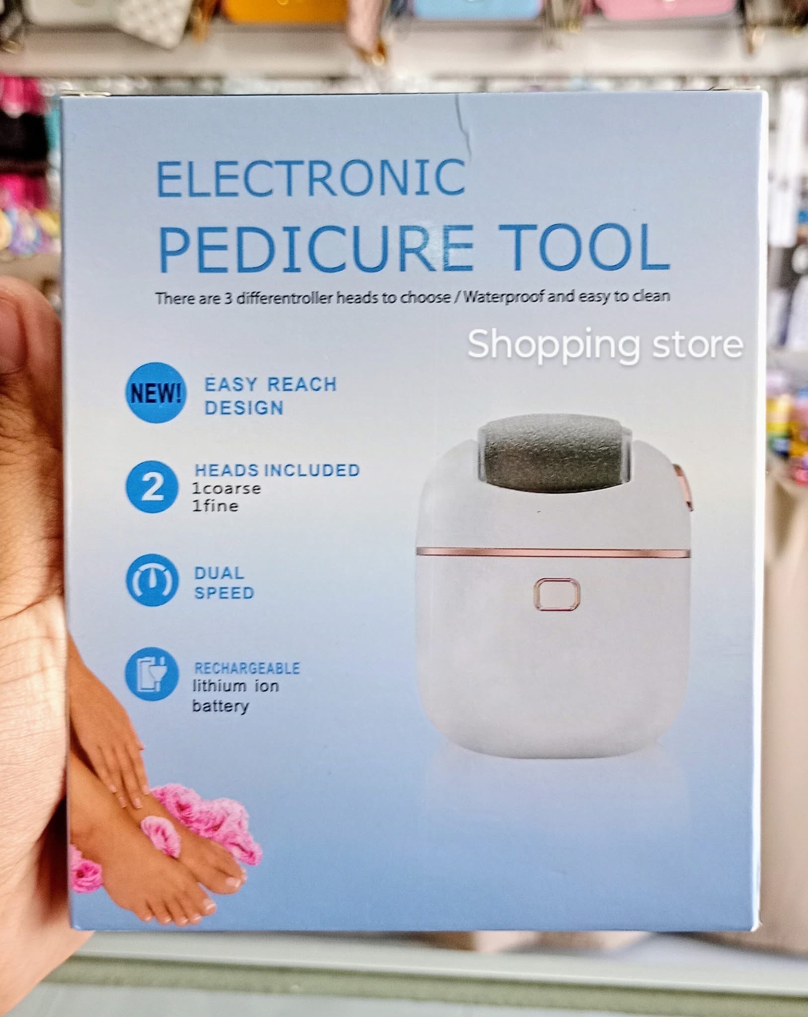 Salud y Equipamiento Médico - Rodillos electrónico de pedicura 