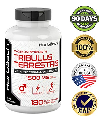 Salud y Equipamiento Médico - Tribulus Terrestris Para Hombres 1500 Mg 180cap Horbaach 2