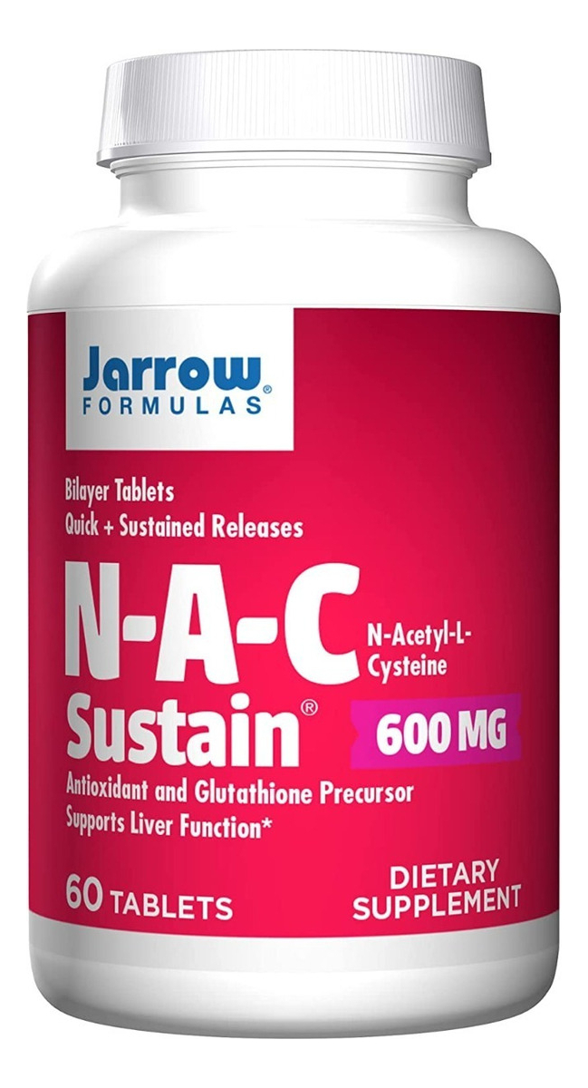 Salud y Equipamiento Médico - Nac 600mg 60 Tabletas Jarrow 0