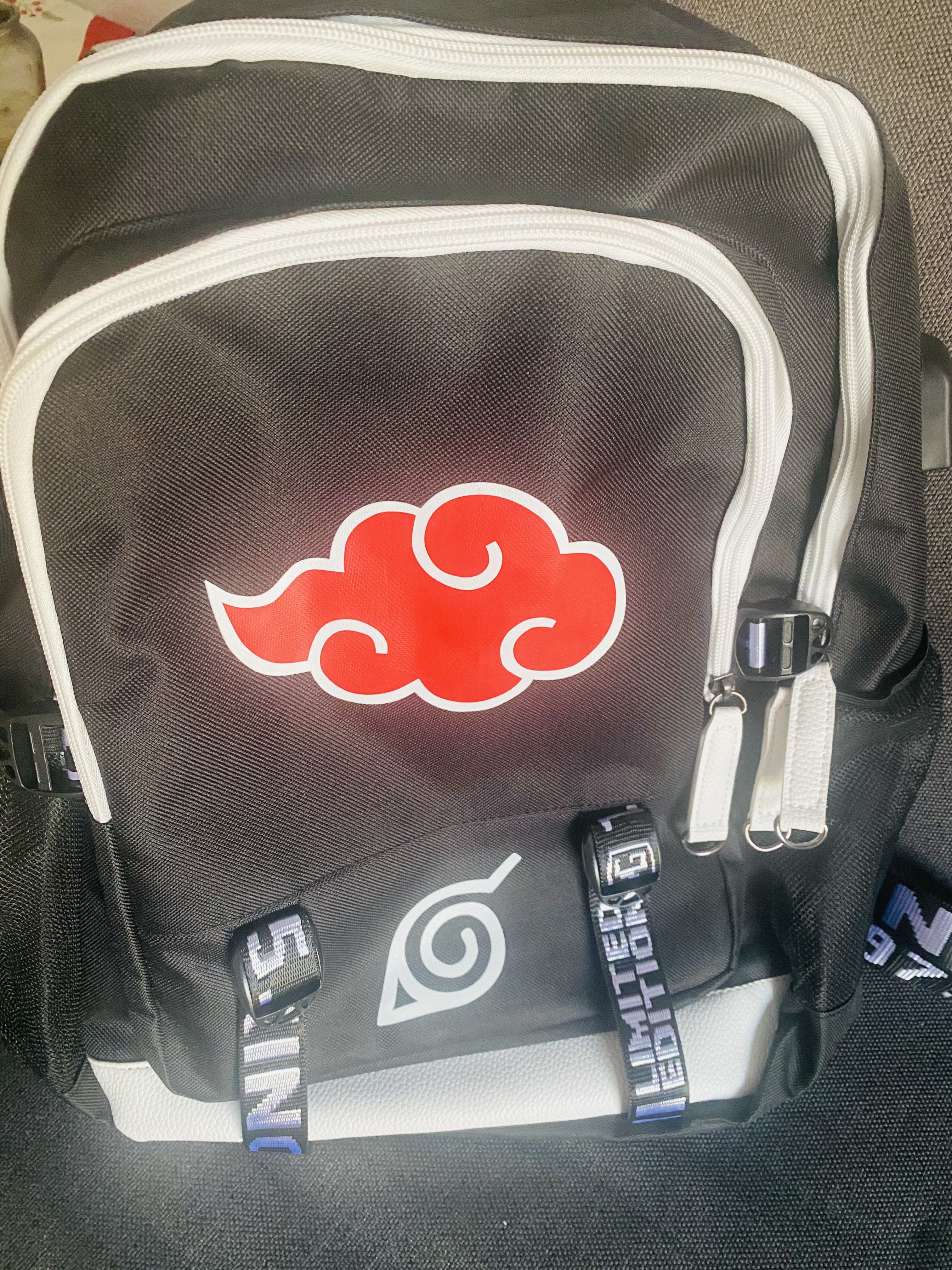 carteras y maletas - Mochila Akatsuki  de la Serie de Naruto.  1