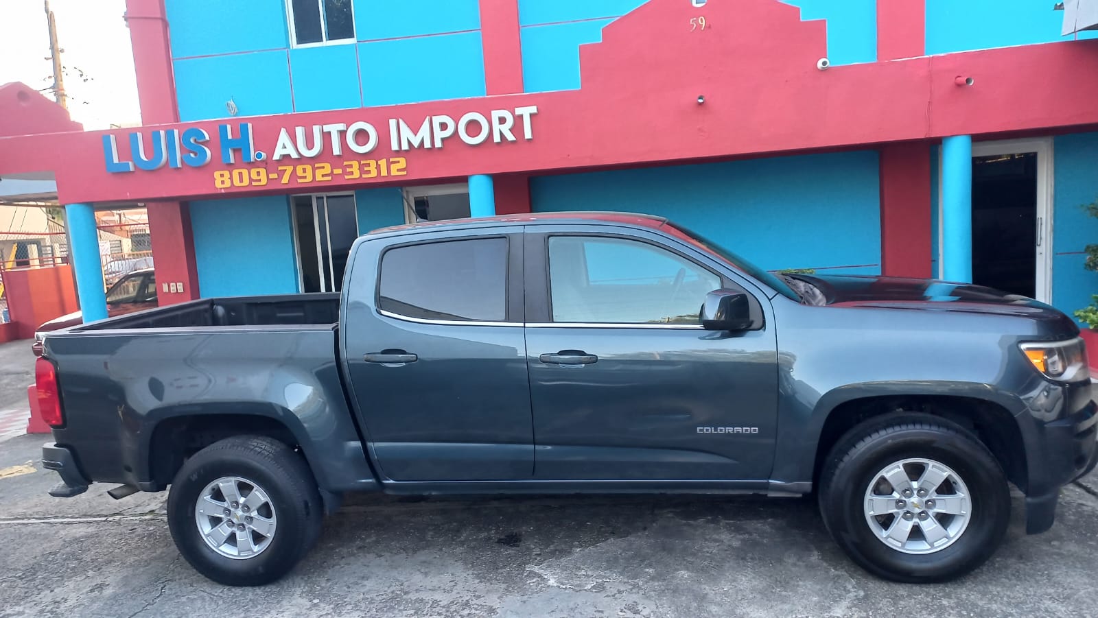 jeepetas y camionetas - Chevrolet Colorado 2020 Gris Clean Carfax 3