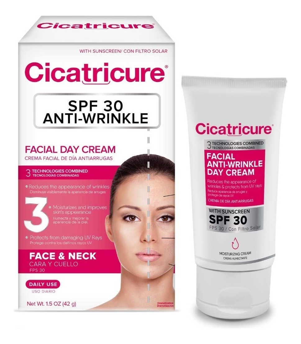 Salud y Equipamiento Médico - Crema Cicatricure Anti Arrugas Advance  Spf 30 1.5 Oz