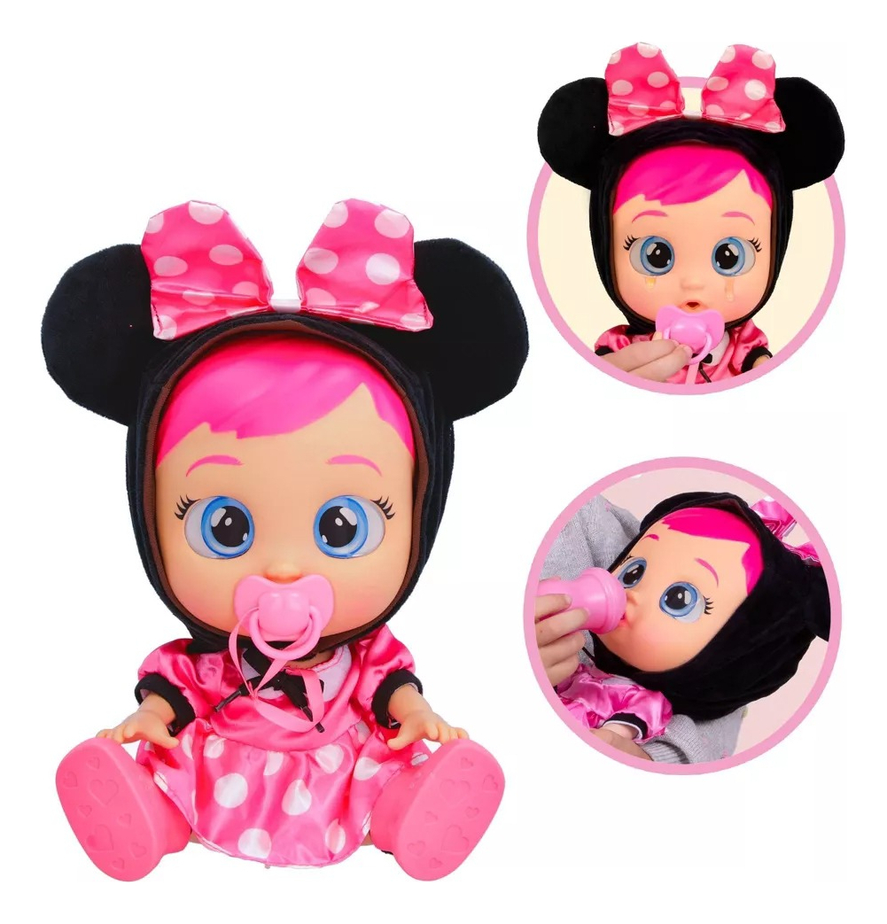 juguetes - Bebés Llorones Cry Babies Minnie Mouse 5
