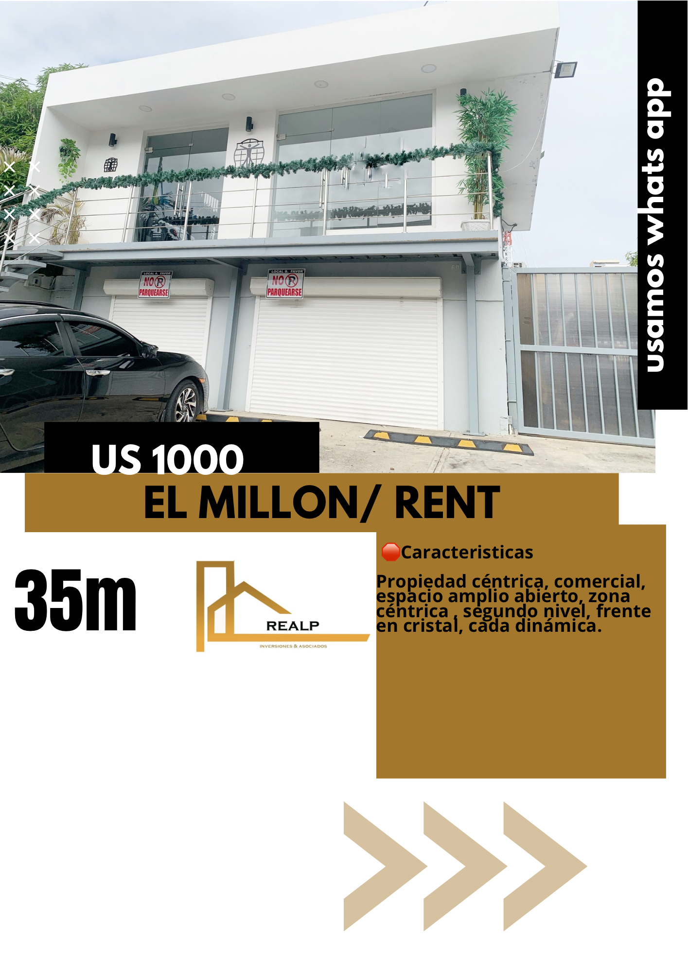 oficinas y locales comerciales - Local segundo nivel millon 