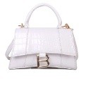 carteras y maletas - Cartera blanca en estilo Balencia-ga  0
