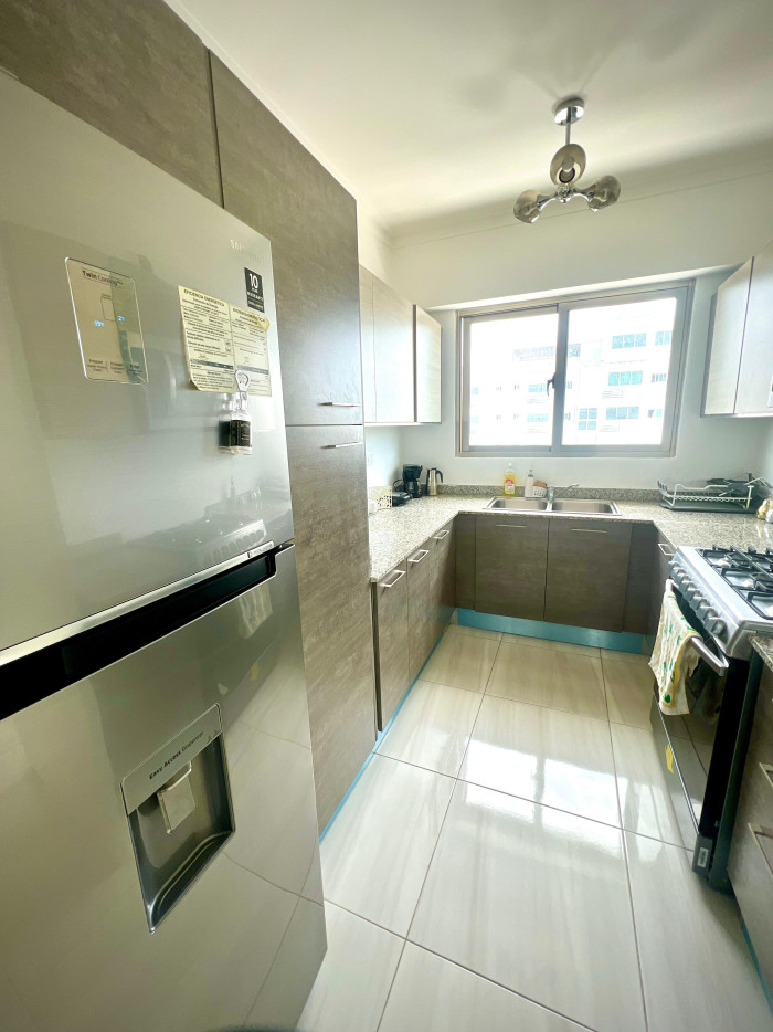 apartamentos - Venta de Apartamento Amueblado en Evaristo MORALES 1