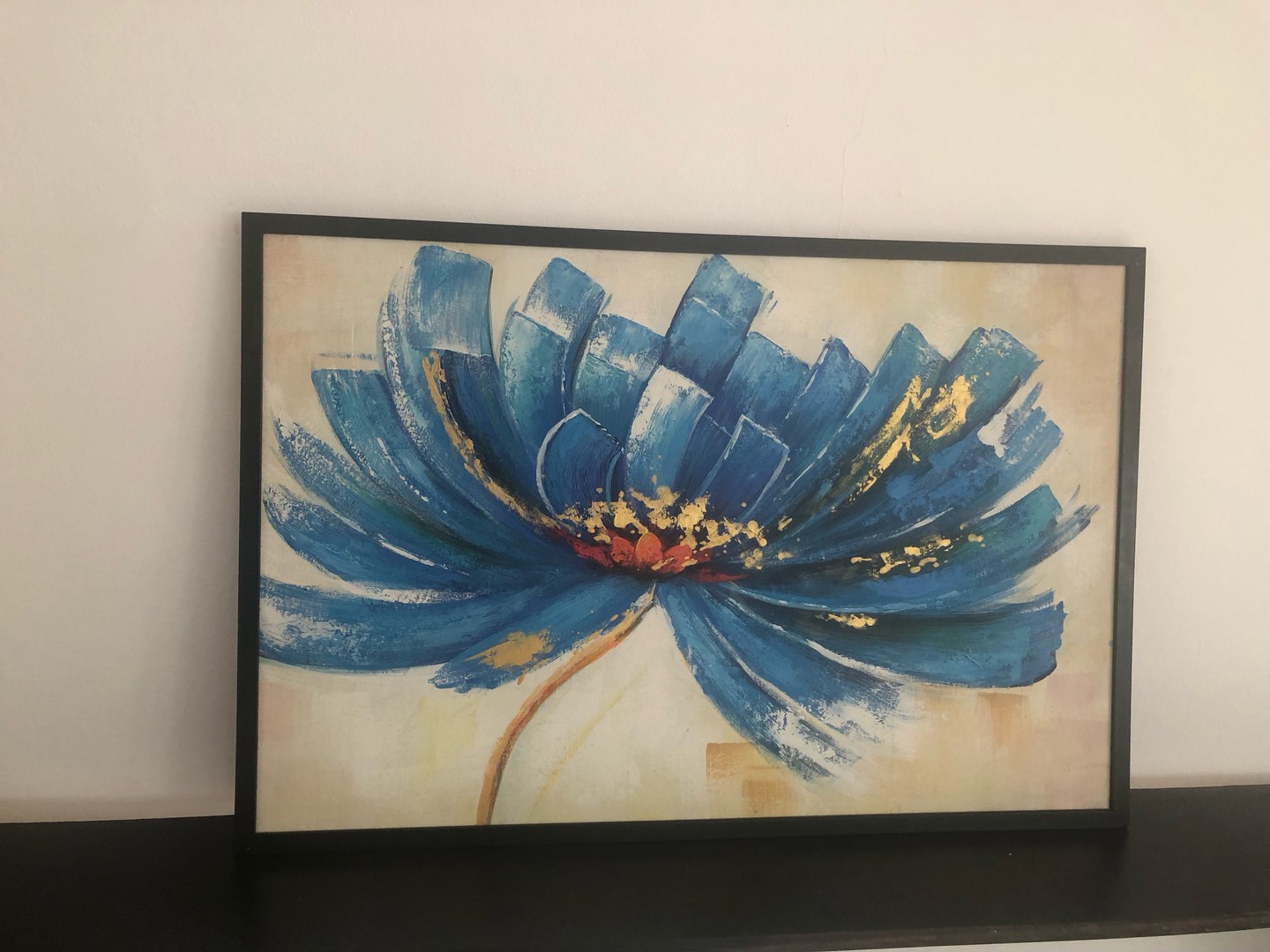 decoración y accesorios -  Cuadro moderno pintado al oleo 1