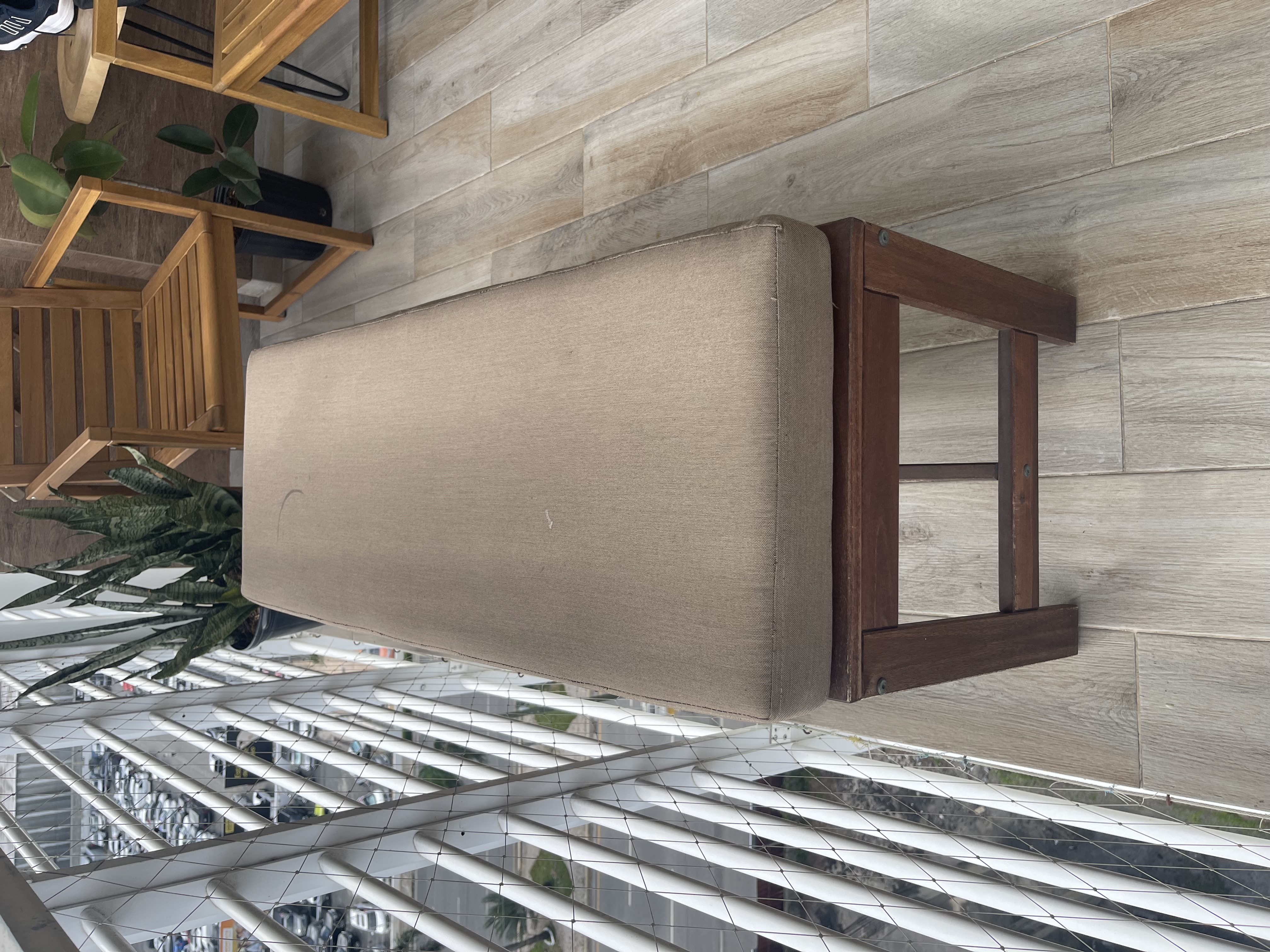 muebles y colchones - Banco para terraza y/o balcón 1