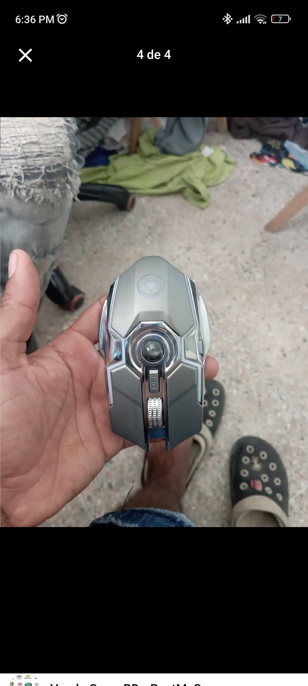 computadoras y laptops - mouse inalámbrico gamer 