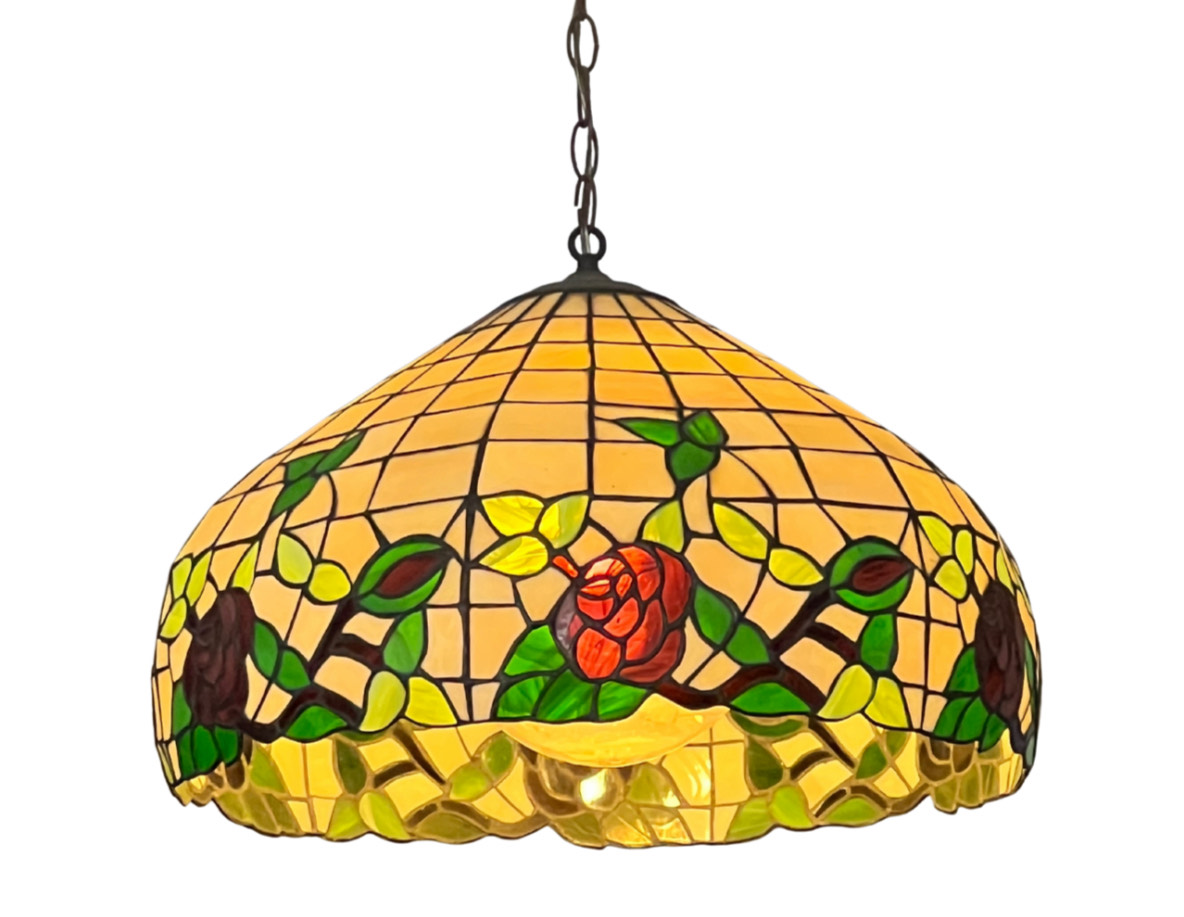 muebles y colchones - Lampara vitrales