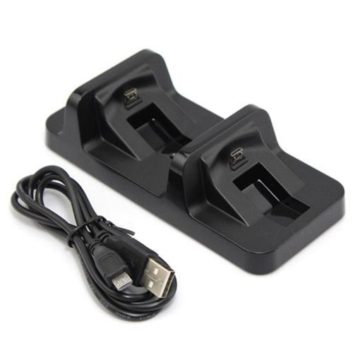consolas y videojuegos - Base Cargador Ps4 Doble Tp4002  Dualshock playstation 4 3