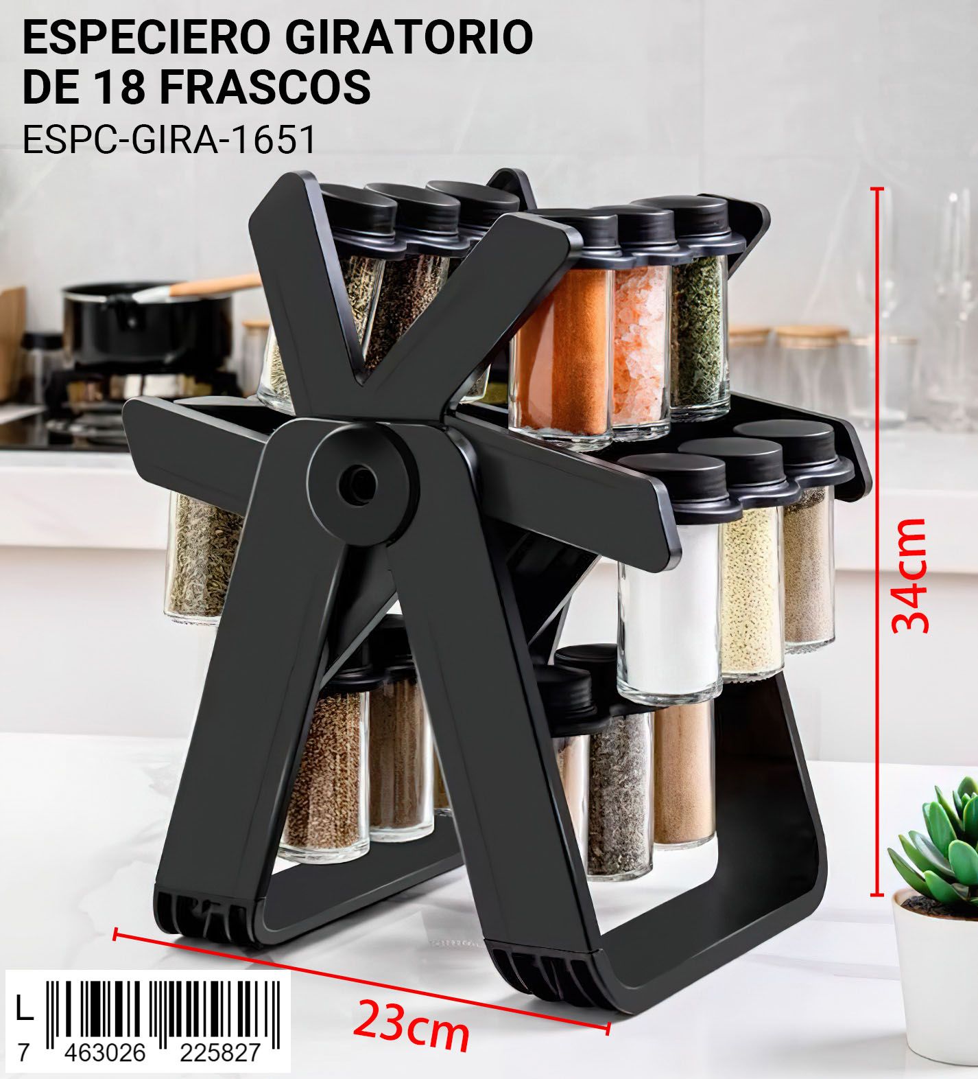 decoración y accesorios - Especiero giratorio 