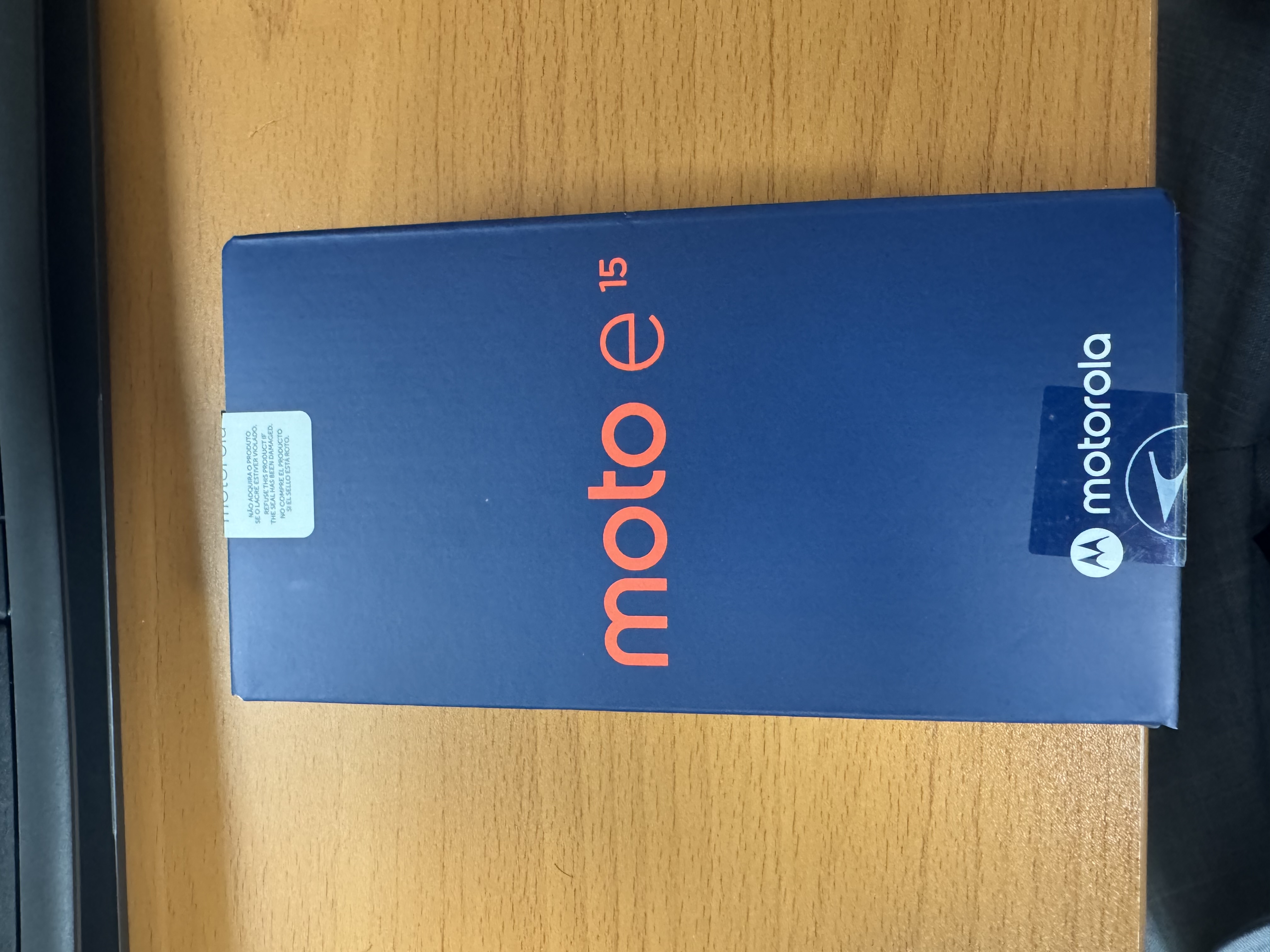 celulares y tabletas - Celular Motorola E15. 64GbB. Nuevo sellado.

Negociable 