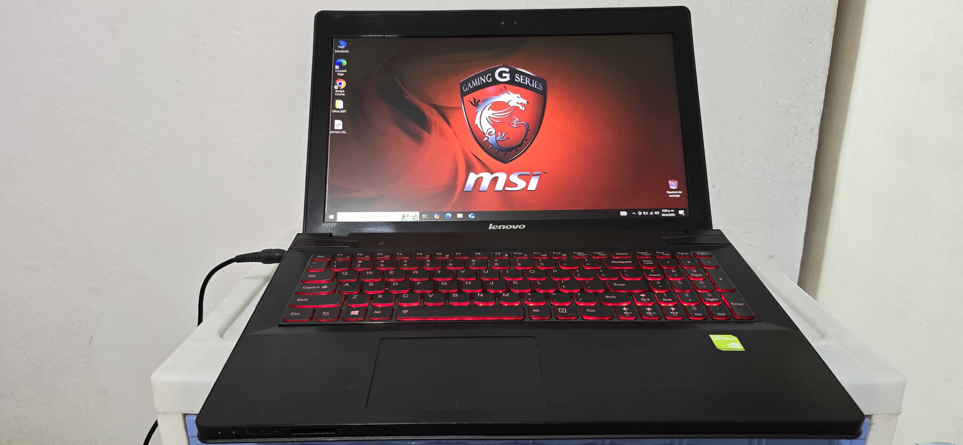 computadoras y laptops - lenovo Gamer 17 Pulg Core i7 Ram 16gb Disco 256gb SSD Nvidea Gt755 2gb Dedicada 0