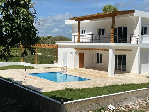casas vacacionales y villas - Villa en segunda línea de playa en cabarete lugar encantador lista para entrega 5