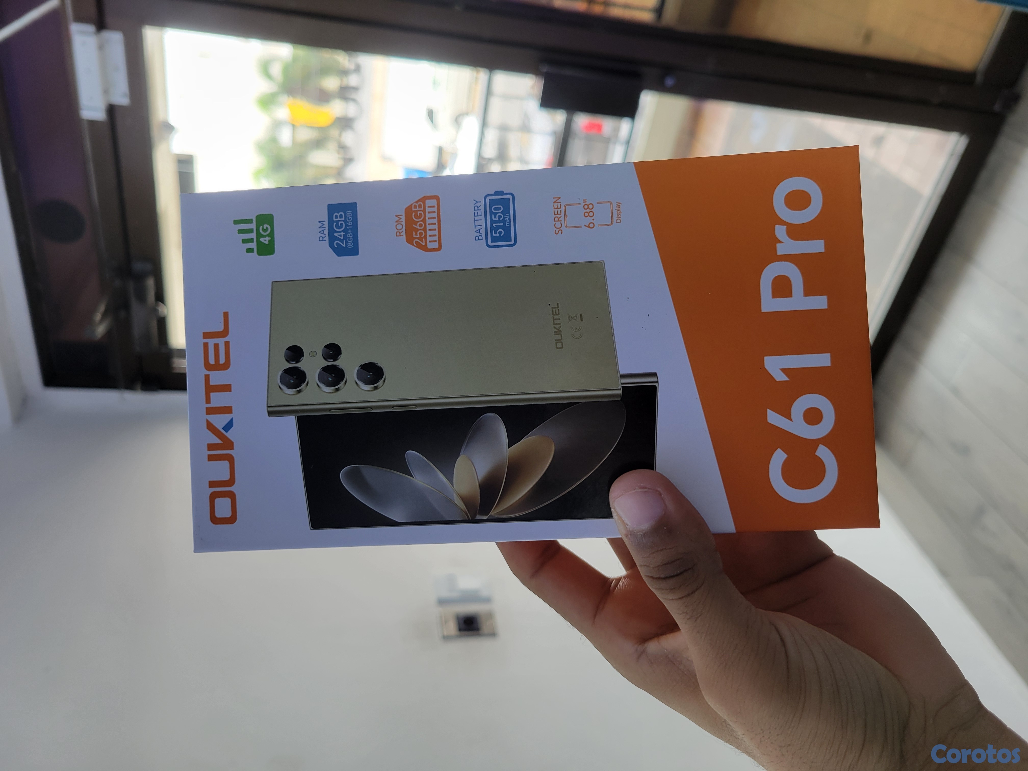 celulares y tabletas - OUKITEL C61 PRO 256GB 