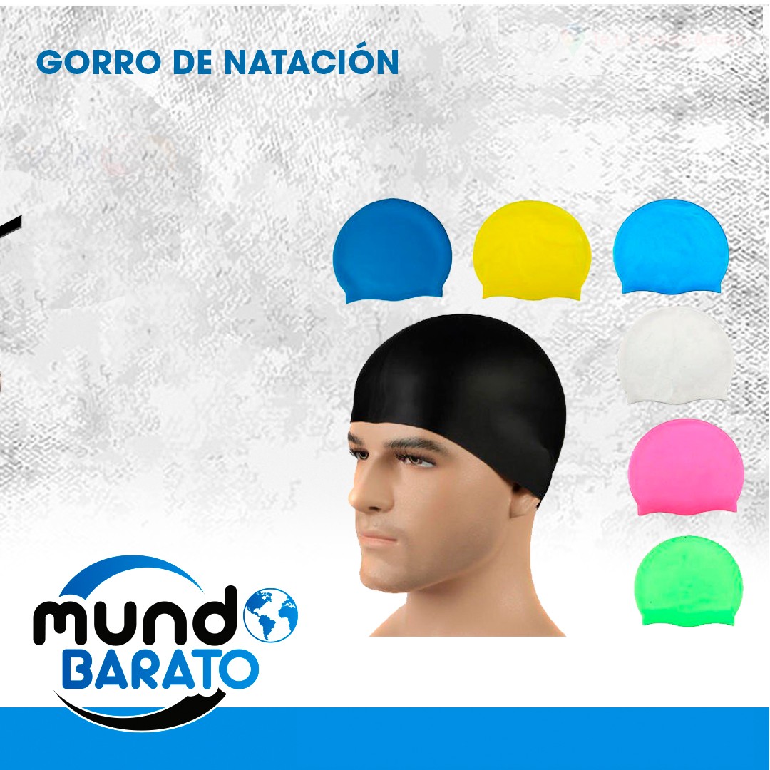 Artículos Deportivos - Gorros de natación para cabello largo silicon duradero excelente calidad