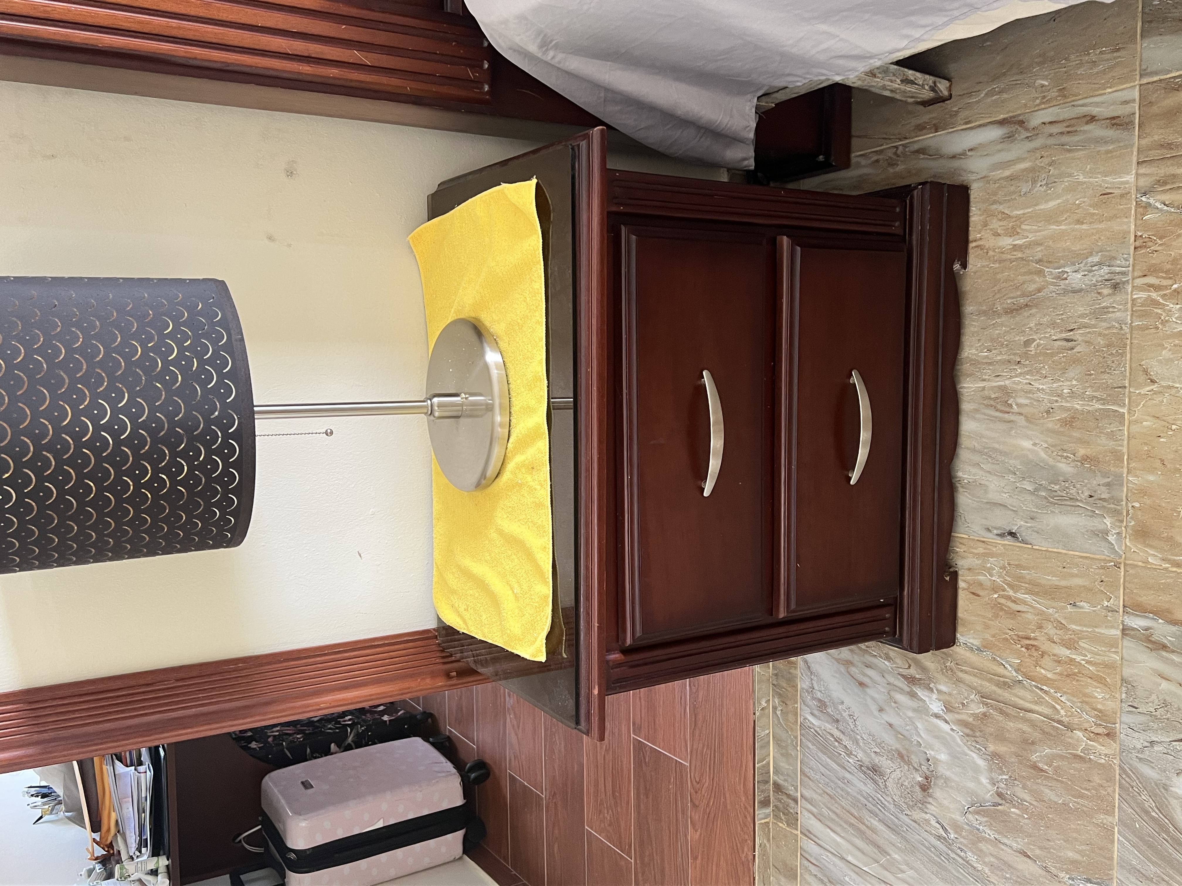 muebles y colchones - Juego de habitación en caoba 