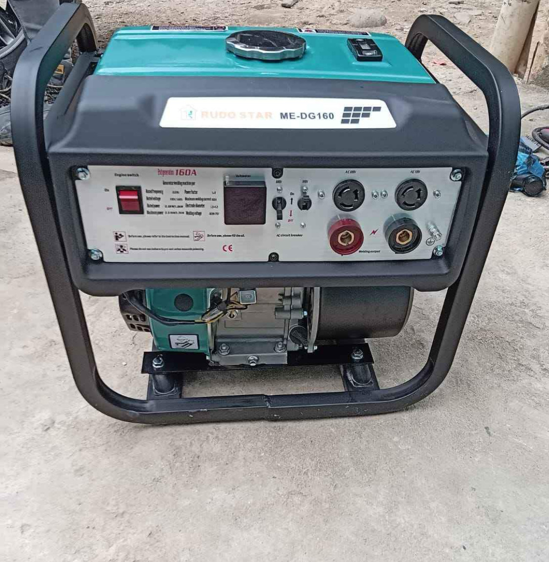 equipos profesionales - moto soldadora de 160 Ampres gasolina 110/220 voltios 1.3 kilo 1