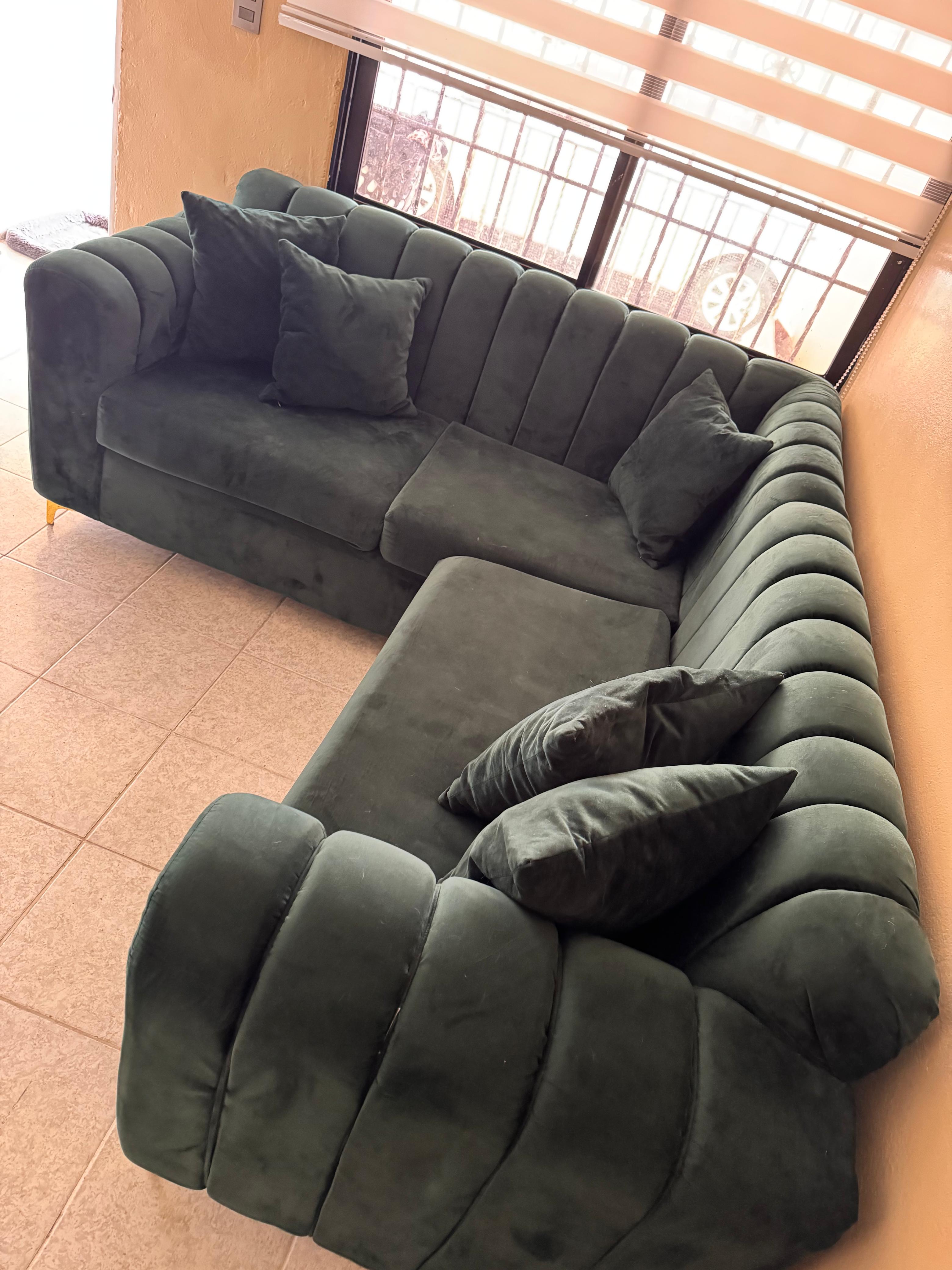 muebles y colchones - Sofa tipo L  0