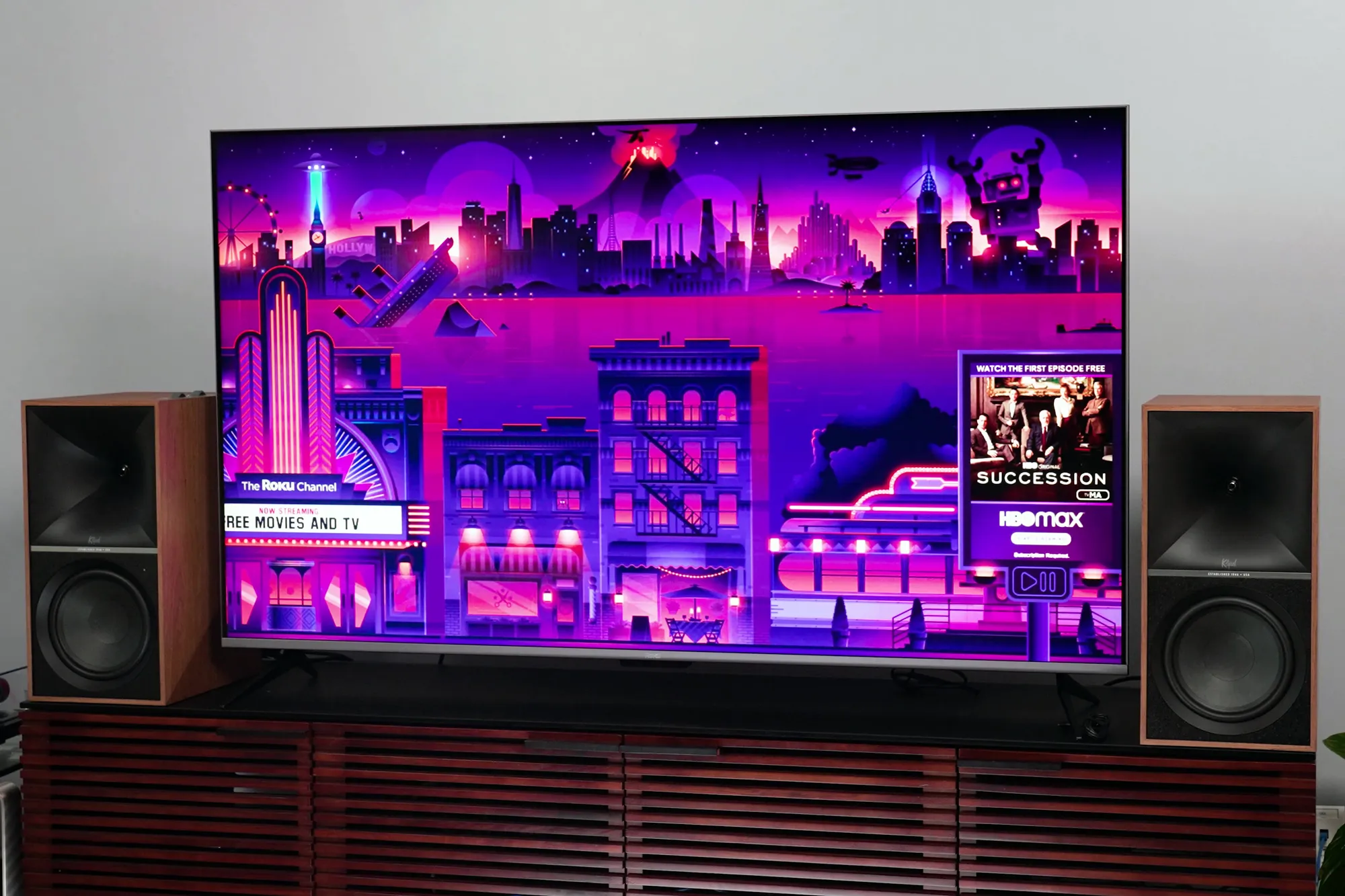 tv - ROKU 4K  ,SMART TV  6