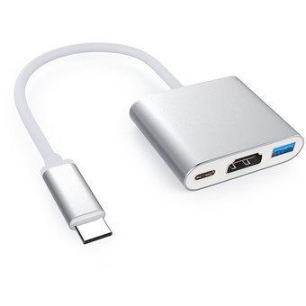 computadoras y laptops - ADAPTADOR USB TIPO -C  A HDMI/USB /USB- C HEMBRA REF-JACL A007