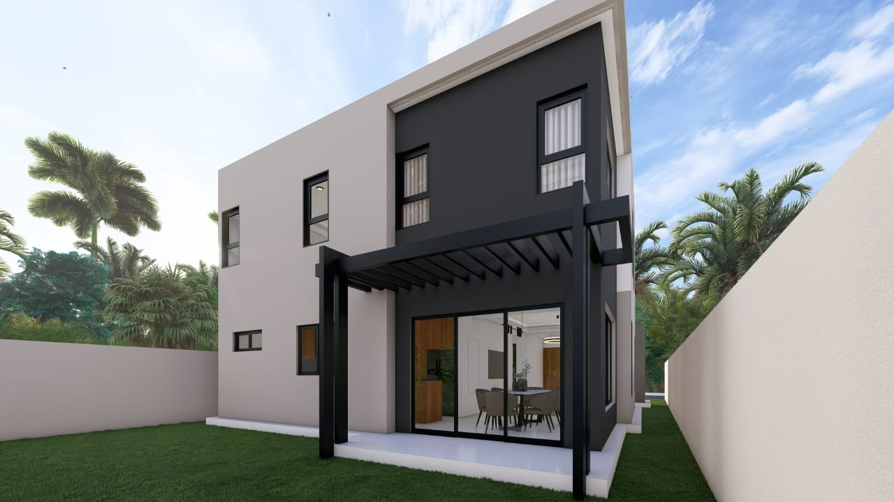 casas - Hermosa Casa en Proyecto Cerrado -Tamboril 2