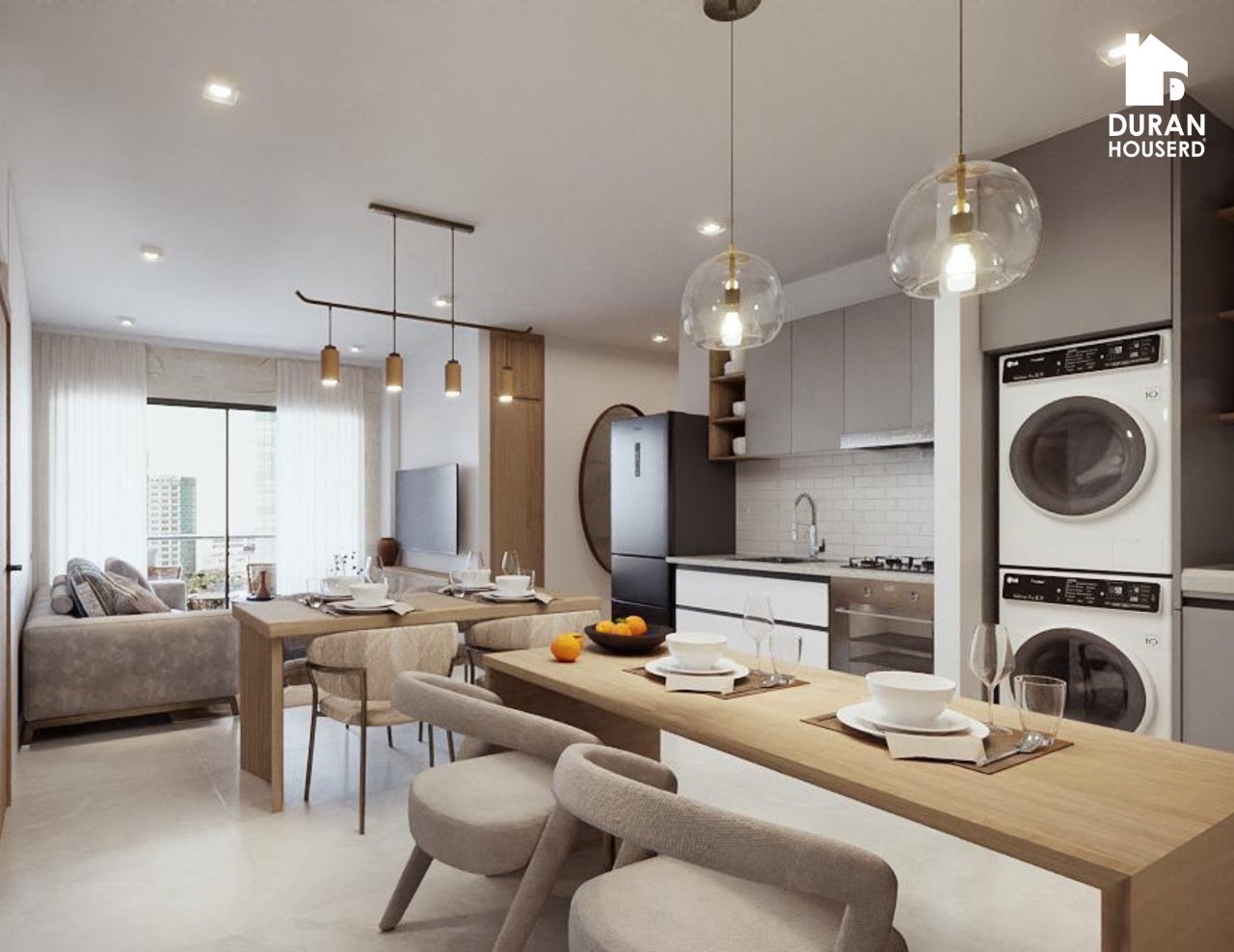 apartamentos - venta de apartamentos con piscina en la ciudad Juan Bosh Santo Domingo este  8