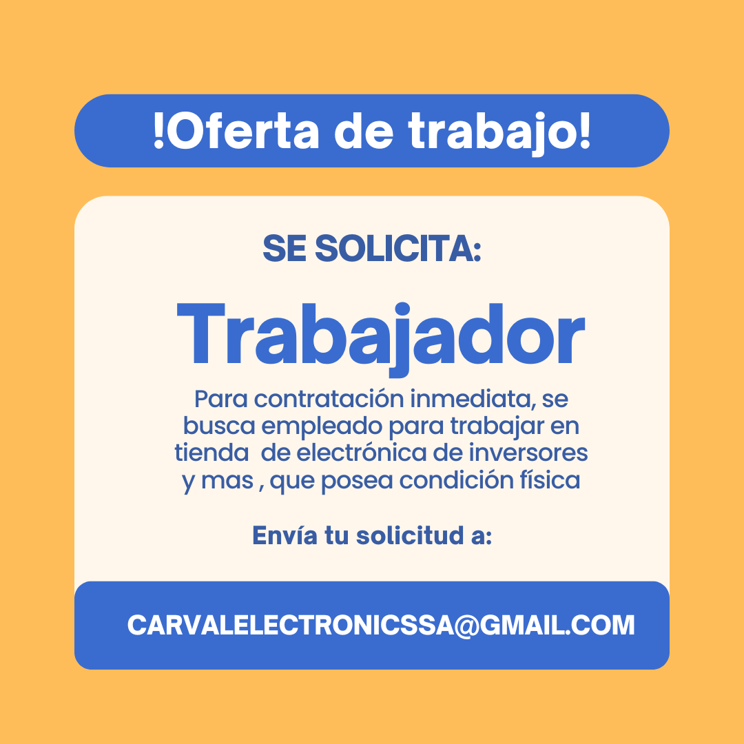 empleos disponibles - Se busca empleado