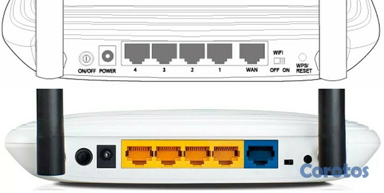computadoras y laptops - ROUTER WIRELESS TP-LINK TL-WR841N(US), 2.4GHZ/300MBPS, 1 PUERTO WAN + 4 PUERTOS  3