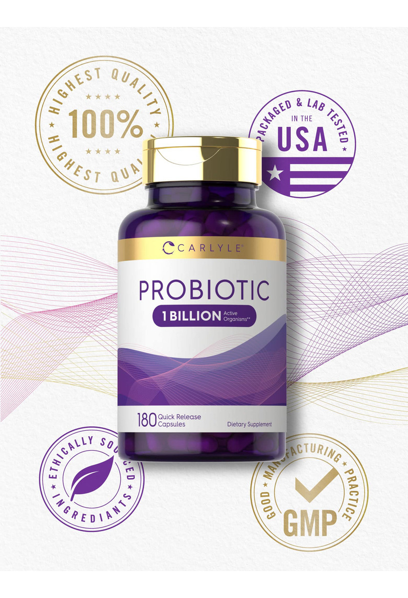 Salud y Equipamiento Médico - Probiotico Carlyle Para La Salud Digestiva 4
