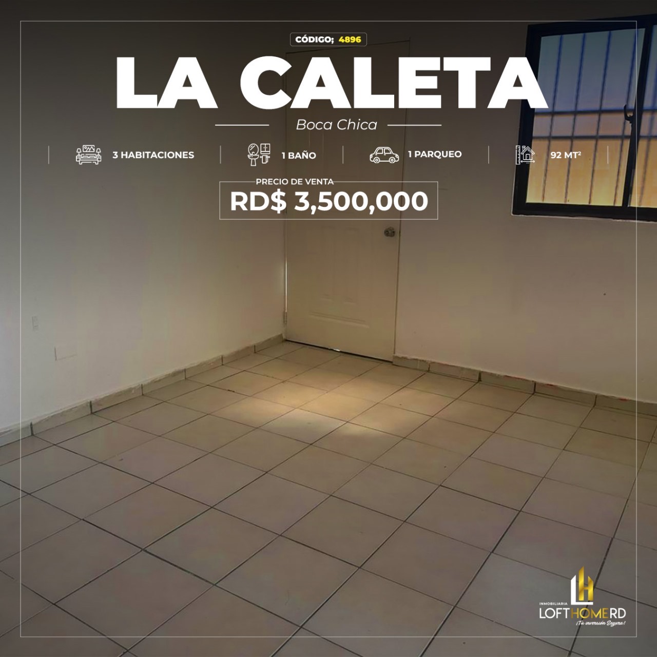 apartamentos - La caleta se vende apartamento  1