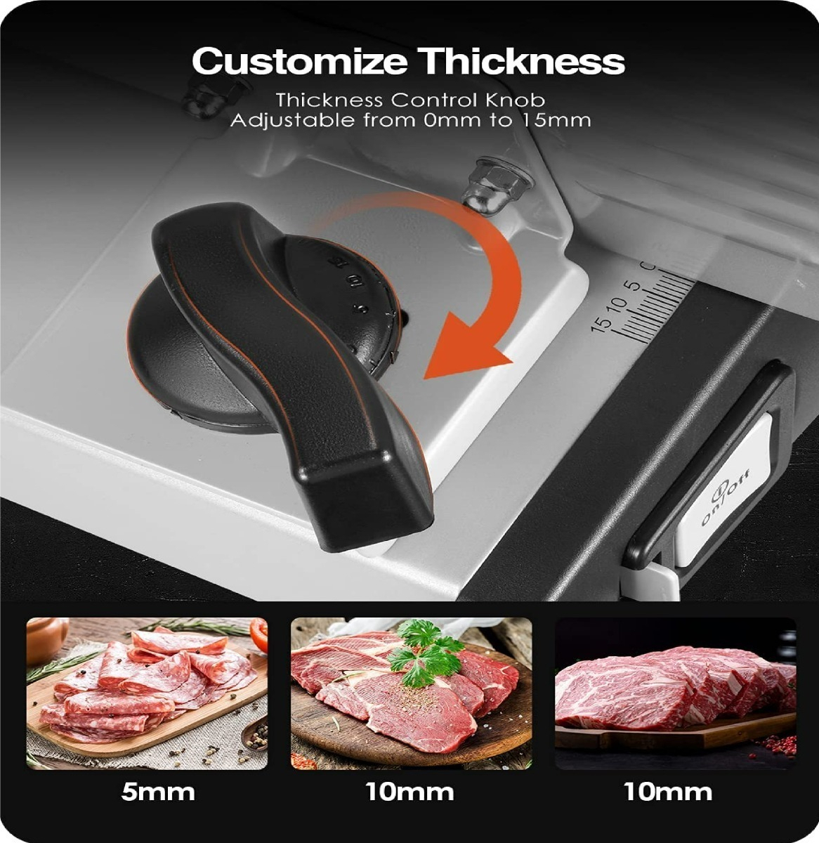 Salud y Equipamiento Médico - Tajadora Cortador Rebanador Carnes Fria Queso Jamon Oferta 2