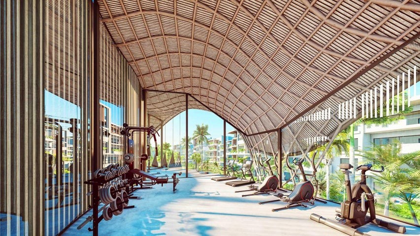 apartamentos - Proyecto en venta Punta Cana  #24-150 dos dormitorios, amplias áreas sociales.
 4