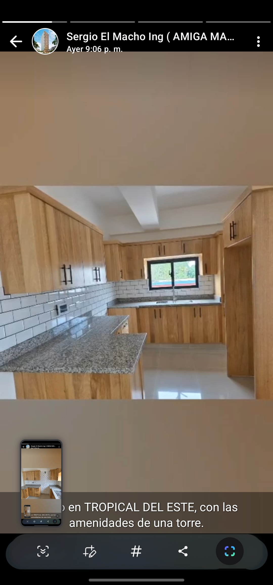apartamentos - VENDO HERMOSO APARTAMENTO CON TERRAZA, SDE  1