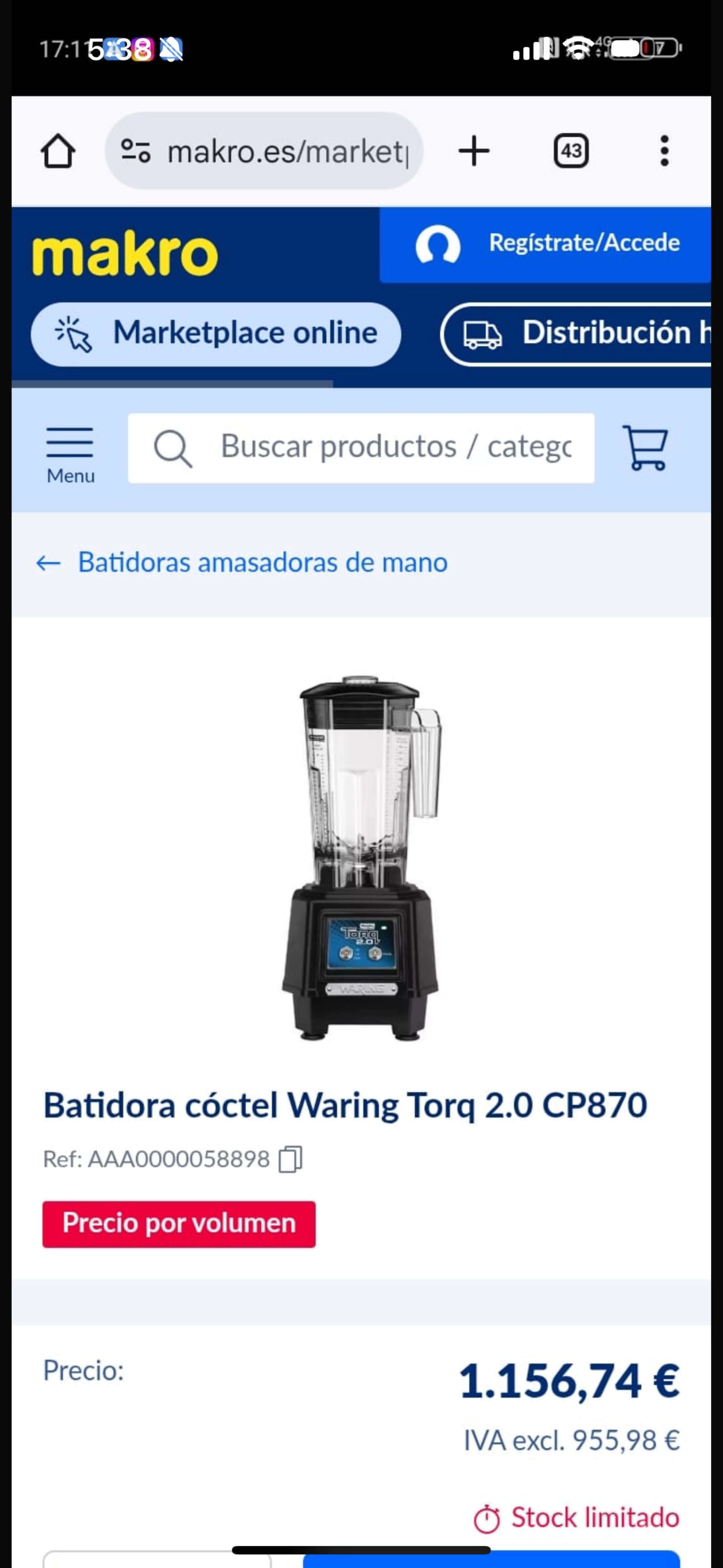 cocina - licuadora waring  3