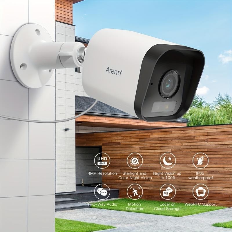 camaras y audio - Cámara de Seguridad Wifi Exterior 4MP con Visión N 0