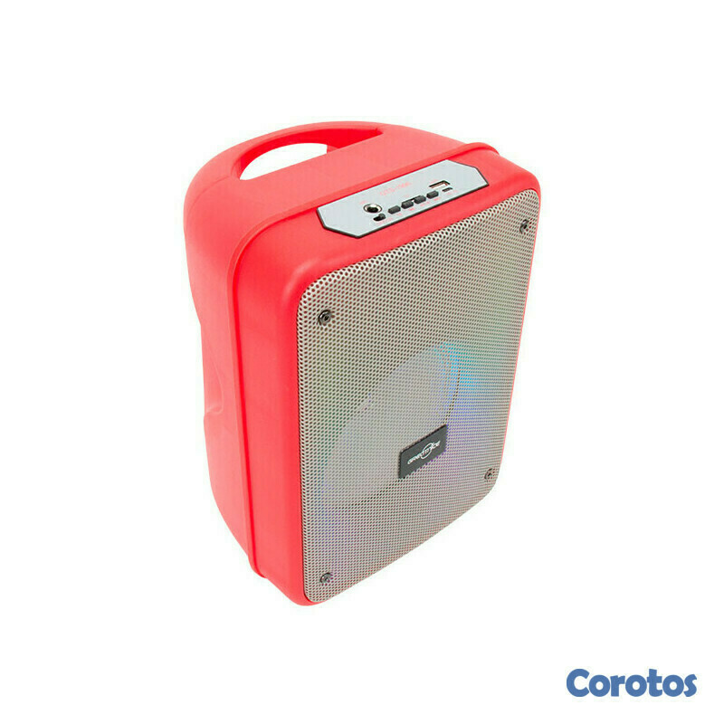 camaras y audio - Bocina Portátil Inalámbrica 6.5” + Micrófono, Entr 2