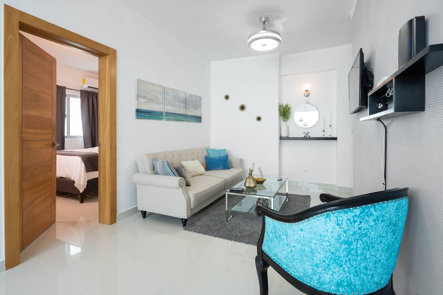 apartamentos - ALQUILO APARTAMENTO AMUEBLADO EN RENACIMIENTO 9