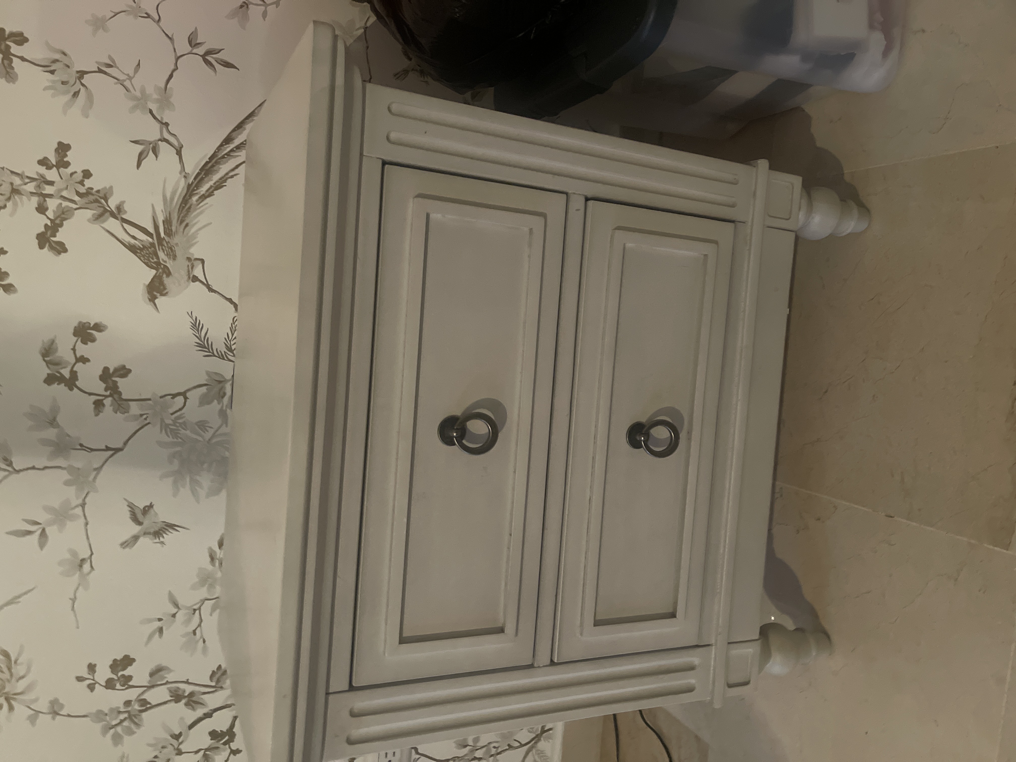 muebles y colchones - Dos mesitas de noche ideal para habitación de niña  1