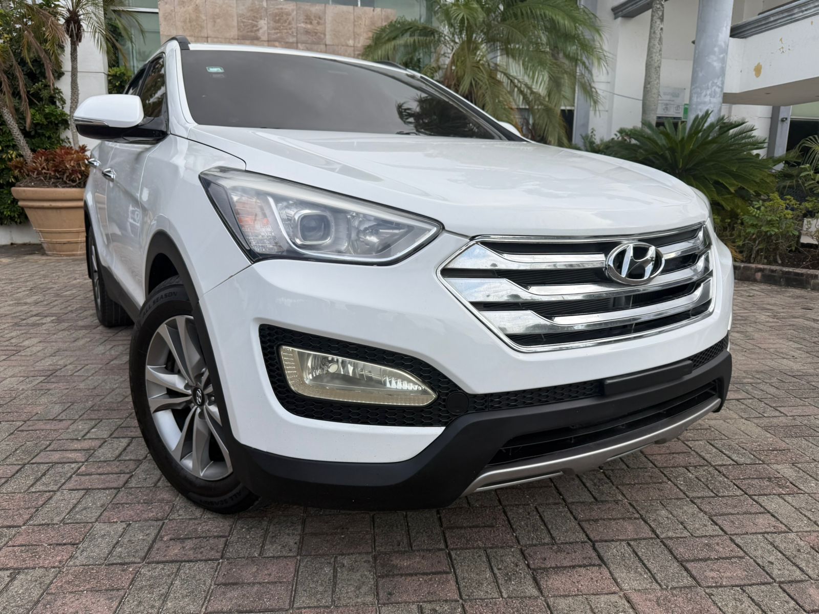 jeepetas y camionetas - hiunday santa fe 2015 diésel  0