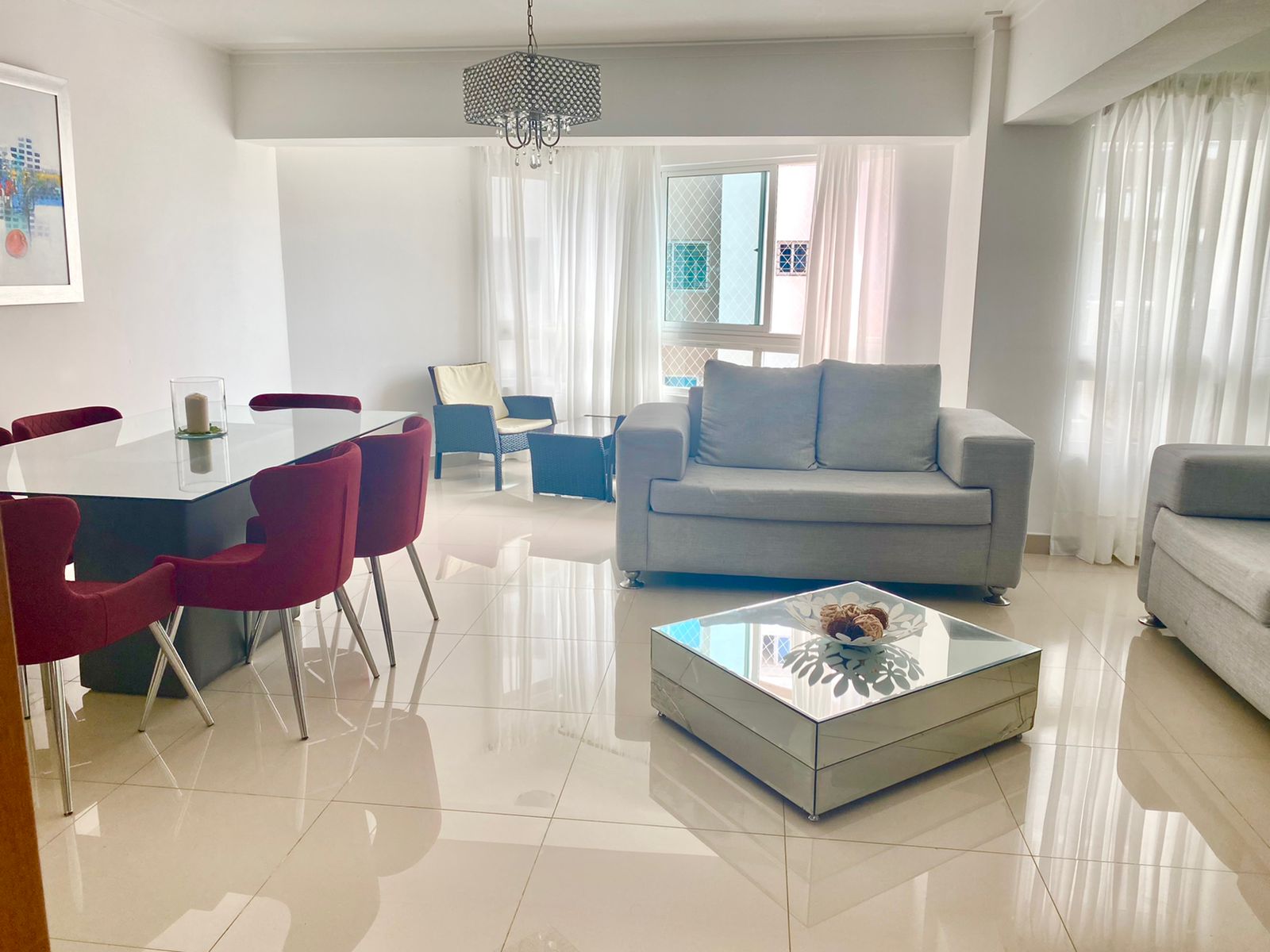 apartamentos - Apartamento En Alquiler Totalmente Amueblo 1